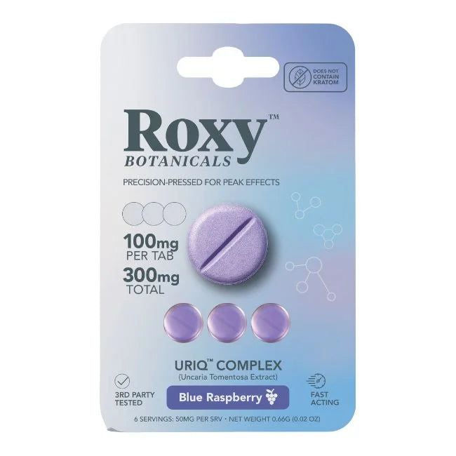 Roxy Botanicals URIQ Complex 100mg 3ct Tablets